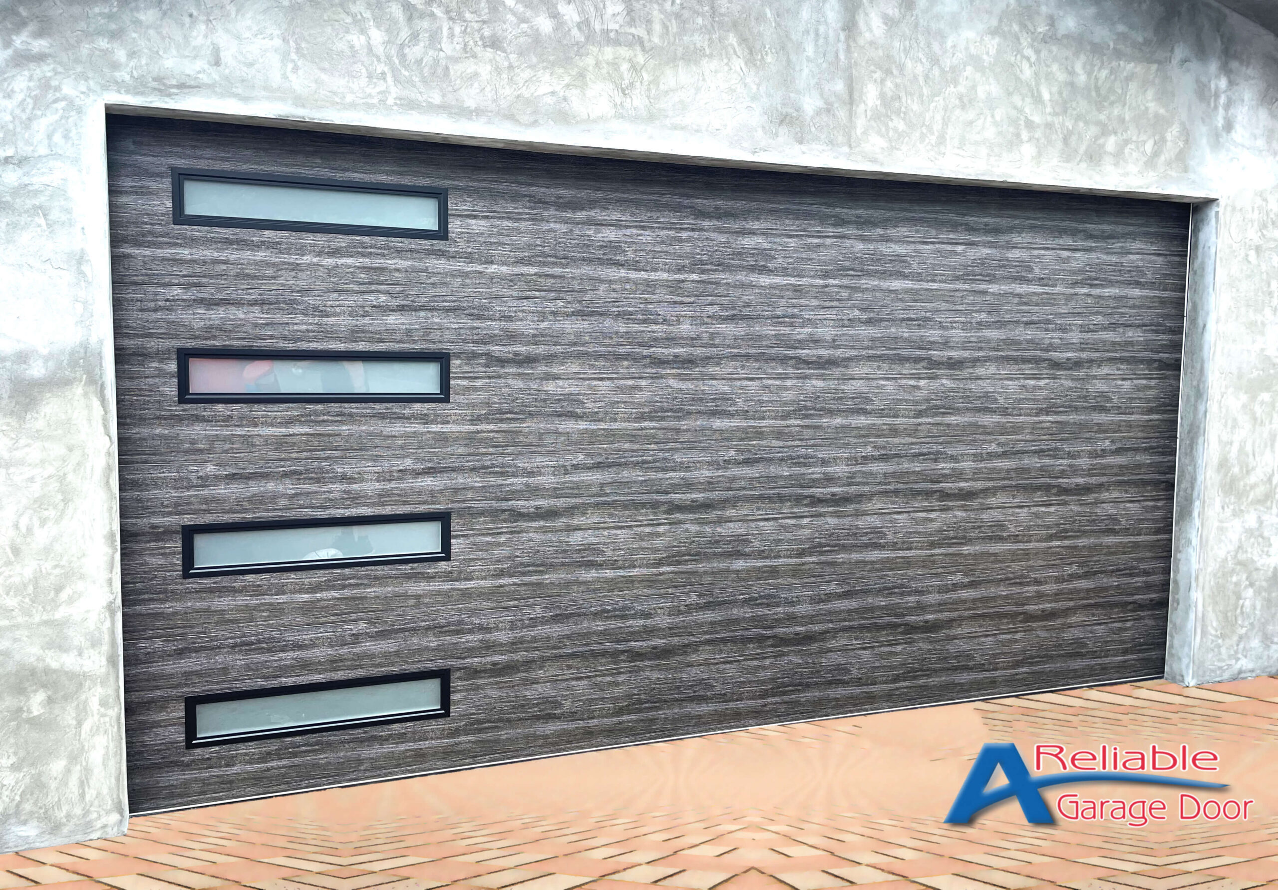 Clopay frosted Garage Door