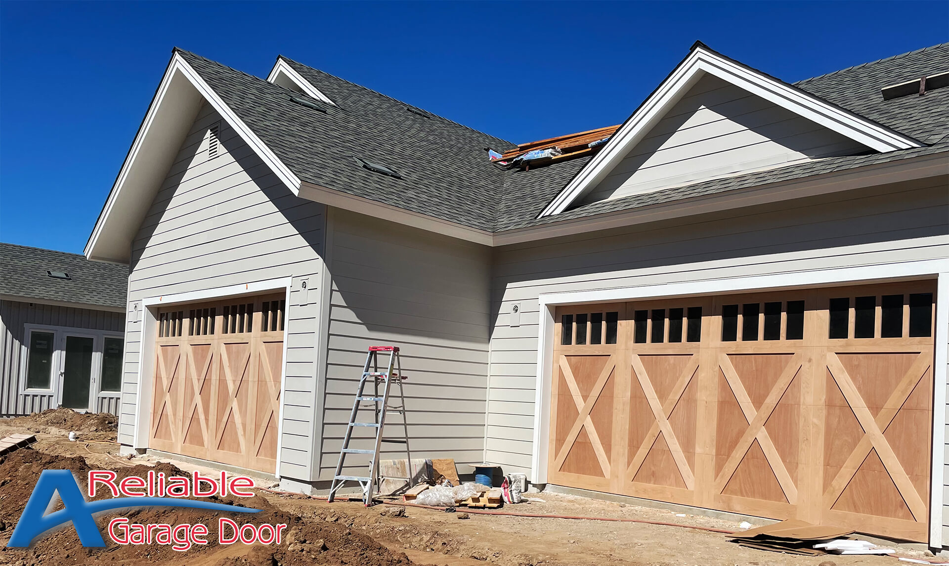 Poway New Home Garage Door