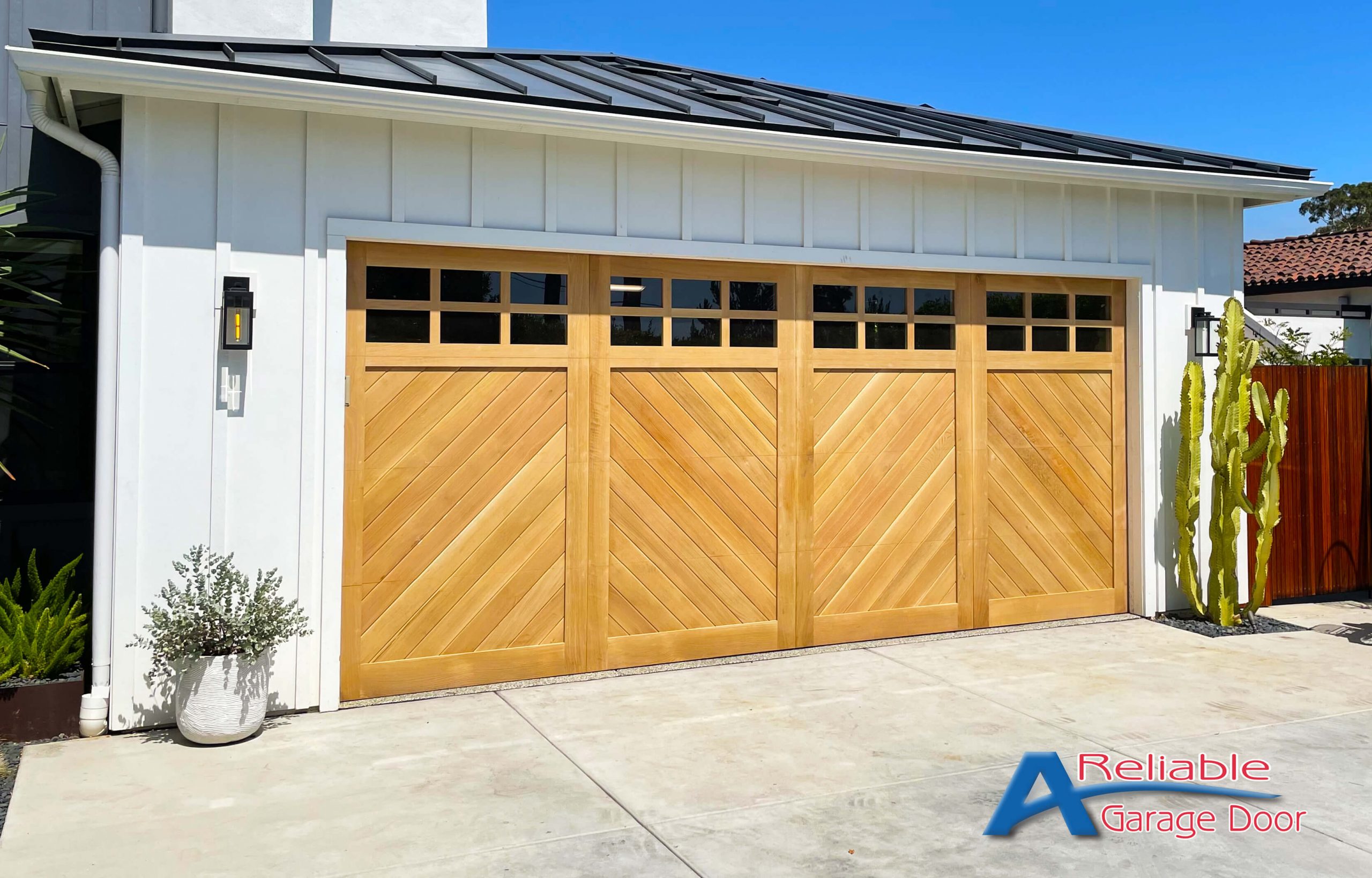 encinitas install garage door install wood